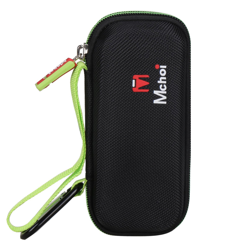 Mchoi Hard Carrying Case Fits for Fusion5 Men’s Razor & Proglide Shield Men's Razor, Case Only (Black, Green)