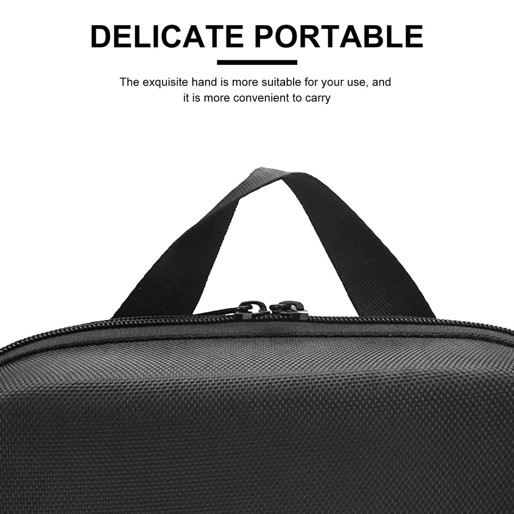 ZIBARBER Barber Carrying Case,Barber Case, Stylist Tool Box Professional Salon Hair Cutting Grooming Kit Storage Organizer for Clippers, Scissors, Barber Supplies (Small)