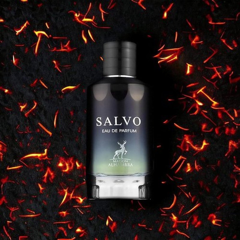 Salvo by Maison Alhambra - Men's 3.4 oz EDP Spray | Captivating Fragrance for All-Day Freshness