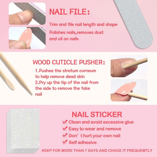 Lifextol 576PC Press on Toenails for Women Fake Toe nail Press ons Acrylic Toe Press on Nails Set, 24 Color Press on Toe nails Press on Fake Toenails Press ons Acrylic Toe Nail Tips Kit with Glue&Tabs