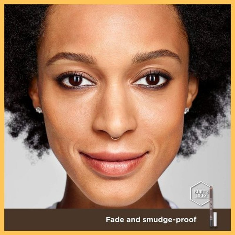 Burt's Bees Nourishing Eyeliner - Soft Black, 0.04 Ounce for Smooth Application