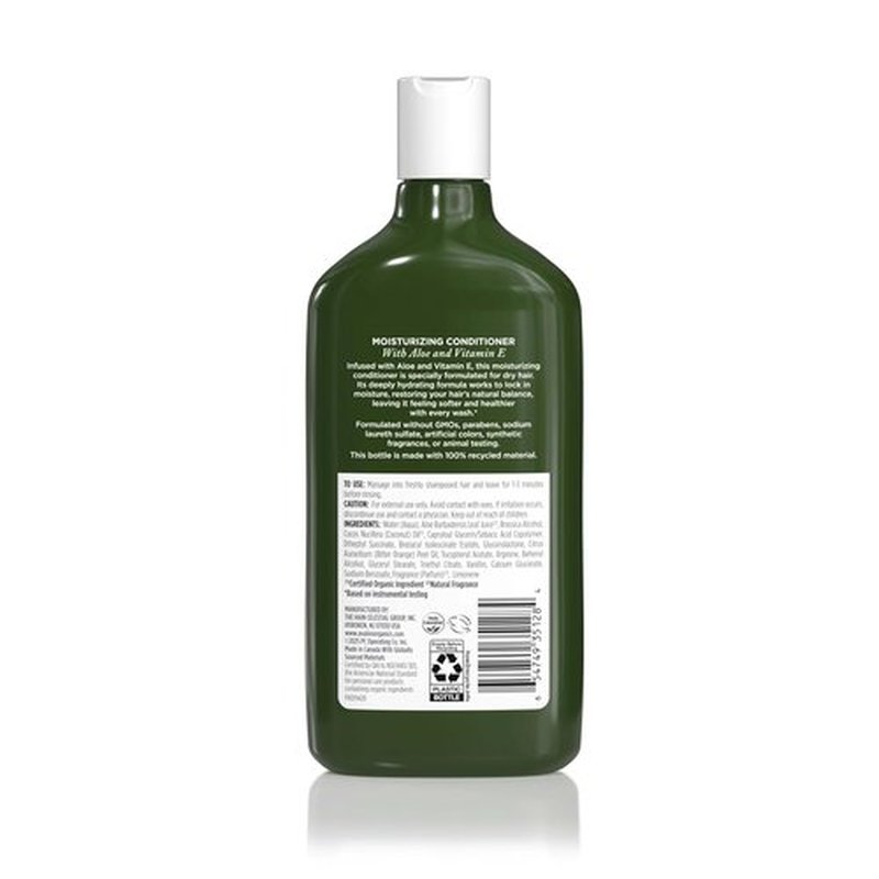 Avalon Organics Coconut Pear Conditioner - All-Natural Formula | 11 Fl Oz for Nourished Hair