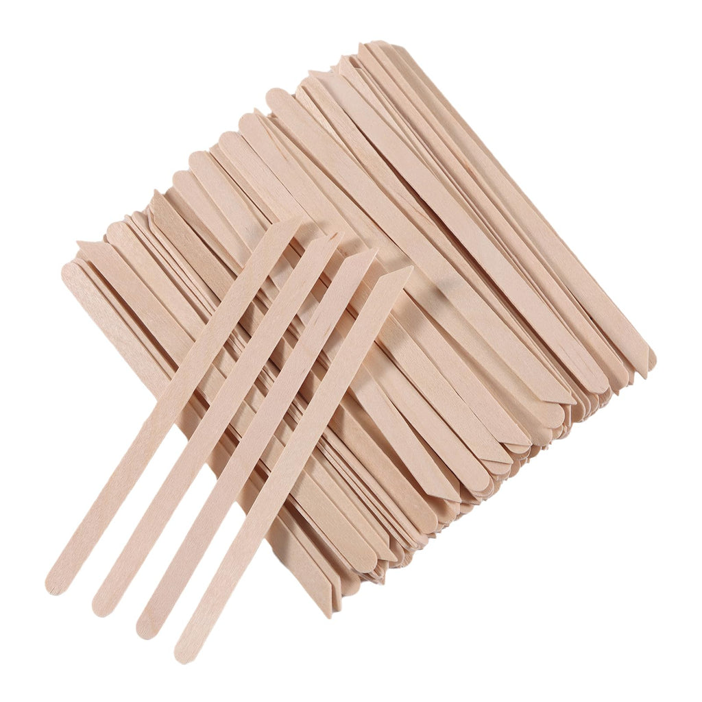 1000pcs Small Wood Waxing Stick,Small Popsicle Sticks,Eyebrow Wax Sticks for Body Hair Removal Applicator,Paint Stirrer, Art Projects and Craft Wood Stick