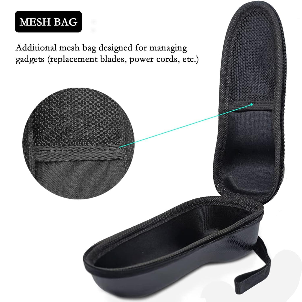 LinMei Hard Travel Case for Electric Shaver Series 3 3010s/ 3040s/ 310s/ 320s-4 & Series 5 5018s/ 5140s Ideal for Gym/Travel/Home (Only Case)