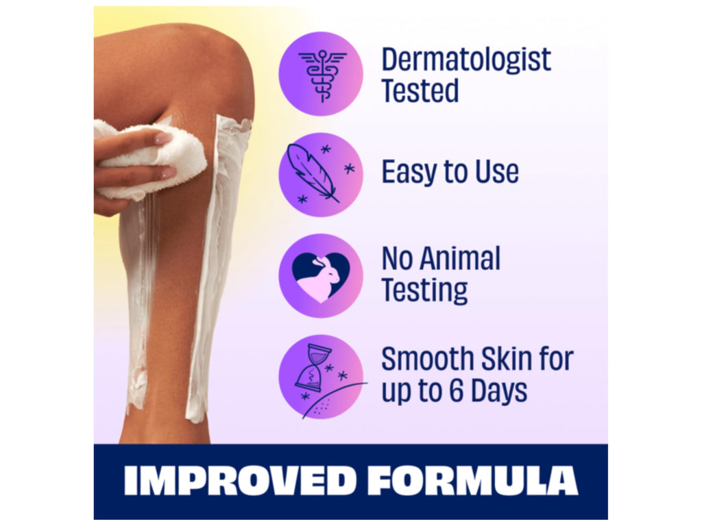 Nair Nourishing Oat Milk & Vanilla Body Cream, Hair Remover 7.9 Oz (224g), White