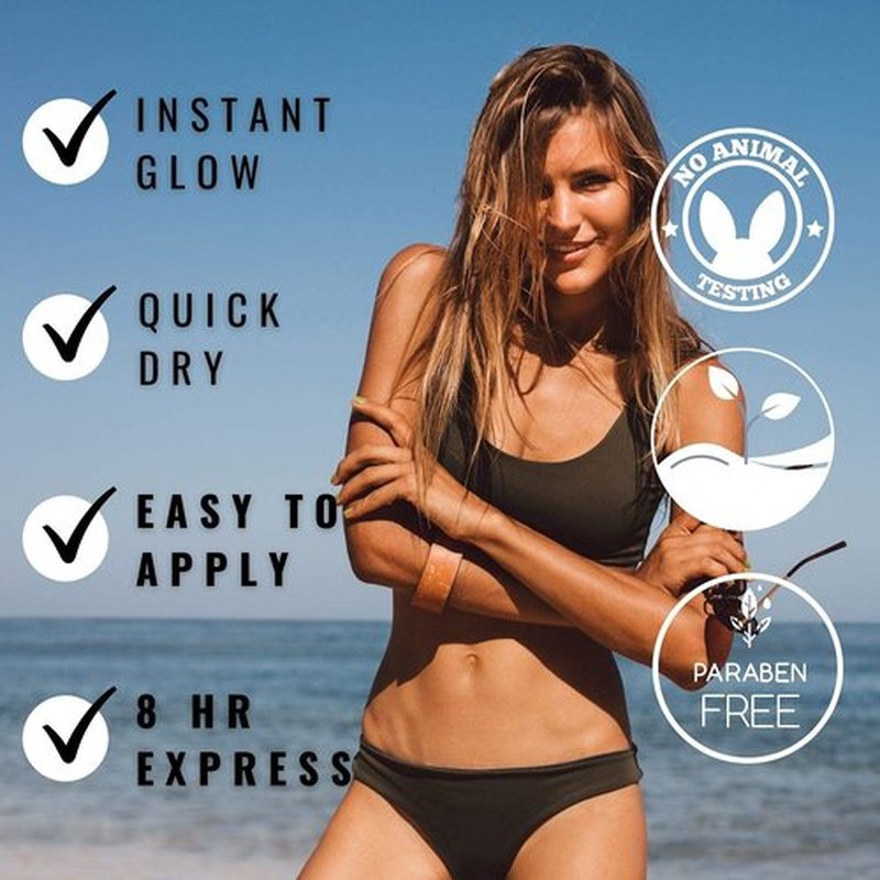 Sun Laboratories Ultra Dark Self Tanning Lotion - Organic Formula for Dark Tones, 4 oz