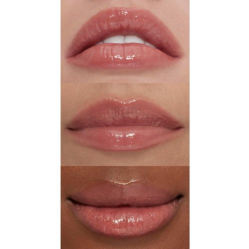 e.l.f. Lip Plumping Gloss - High-Shine Hydration for Fuller Lips | Mocha Twist, 0.1 Fl Oz
