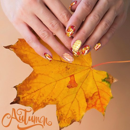 16 Sheets Holiday Nail Wraps Stickers, Christmas Thanksgiving Day Fall Winter All Seasonal Full Nail Polish Strips, DIY Self-Adhesive Nail Art Decals with 2 Piece Nail Files for Party Decor (224 Pcs)