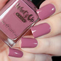 Whats Up Nails - Tempest Nail Polish Mauve Pink Creme Lacquer Varnish Made in USA 21 free Cruelty Free Vegan Clean