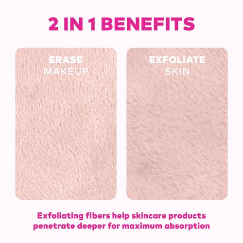 The Original MakeUp Eraser PRO, Effortlessly Remove All Makeup Using Only Water, Including Waterproof Mascara, Eyeliner, Foundation, Lipstick, Sunscreen,and More! Puppy, 1ct.