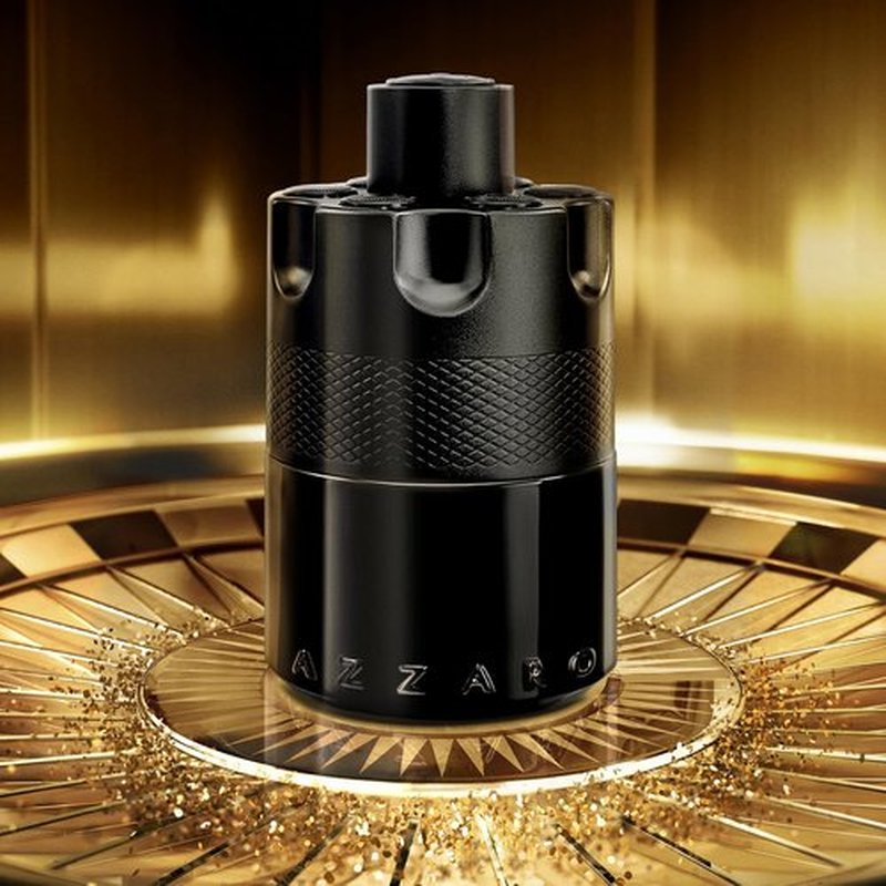 Azzaro The Most Wanted Eau de Parfum Intense 3-Piece Set | Fougère Woody Cologne for Men, 3.4 fl oz & Travel Spray