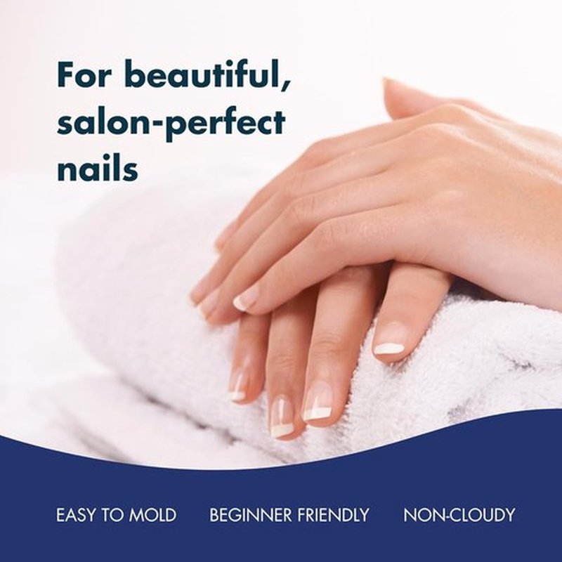 DeEnti Acrylic Nail Powder - 2oz Dark Pink | Professional Grade, Bubble-Free Formula for Long-Lasting, Chip-Resistant Nails
