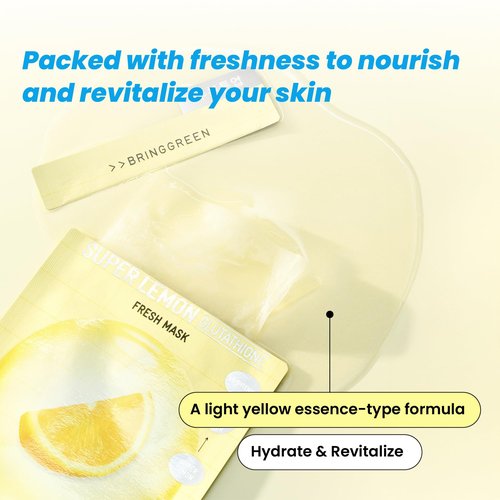 BRINGGREEN Super Lemon Fresh Mask 10ea