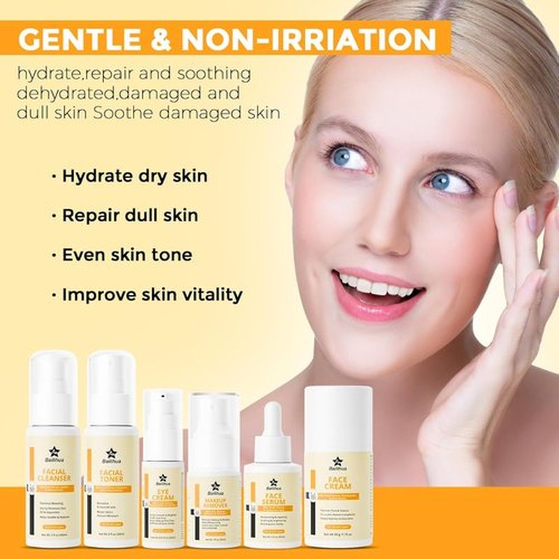 Skiennix Snail Mucin Facial Skin Care Set - Travel Size Gift Kit for Women & Teens | Perfect for Birthdays & Holidays