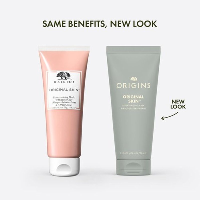 Origins Original Skin Retexturizing Mask - Visibly Minimize Pores & Refine Texture | Clay & Jojoba Beads