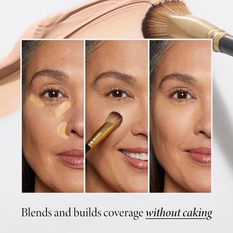 Laura Geller New York Angled Precision Concealer Brush - Professional Makeup Tool | Cruelty-Free, 17-Inch