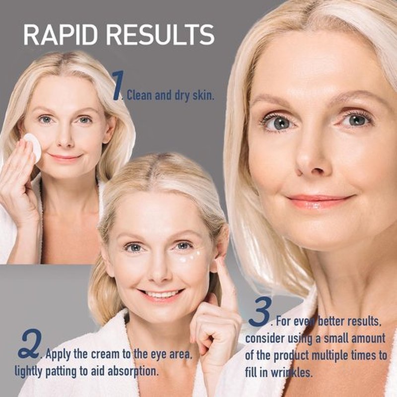 Enaskin Naturals Instant Eye & Face Lift Cream - Rapid Tightener - Under-Eye Bags & Puffiness Remover