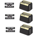 Wahl 5 Star Series Finale Shaver Foil Replacement - Super Close Shave | 3-Pack Black #7043-100