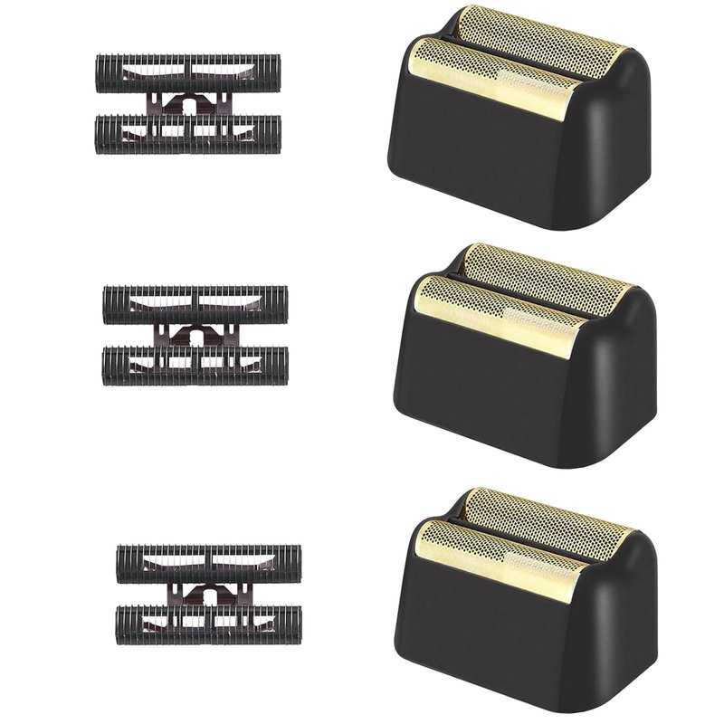 Wahl 5 Star Series Finale Shaver Foil Replacement - Super Close Shave | 3-Pack Black #7043-100
