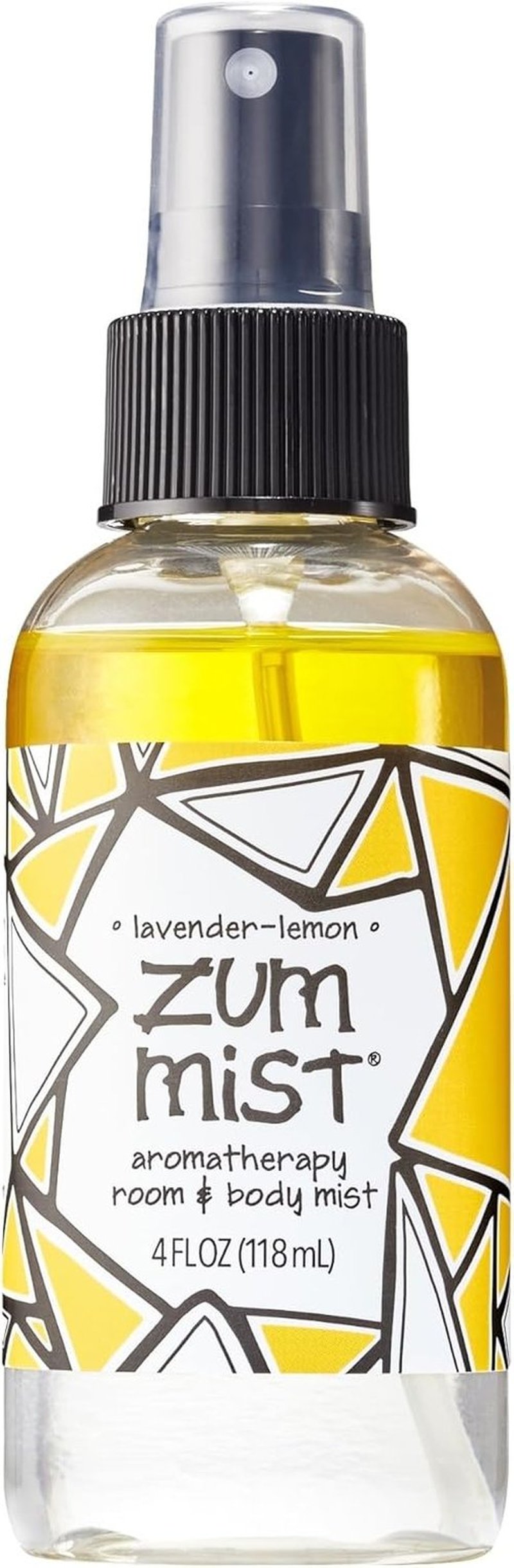 Indigo Wild Zum Mist Room & Body Spray - Lavender-Lemon Aromatherapy Essential Oil - 4 Fl Oz