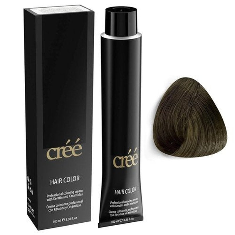 Cree Professional Permanent Hair Color - Rich Vibrant Mat Blond - Long-Lasting Gray Coverage | 100ml