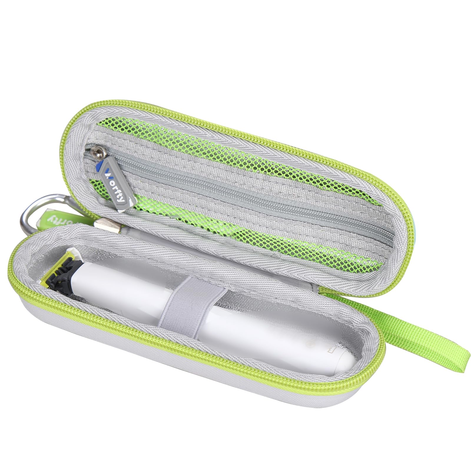 worfty Case for OneBlade Intimate/OneBlade First Shave Model QP1924/70 QP1324/20 Trimmer, Waterproof Protective Bag for QP1924/70 QP1324/20 Shaver (Grey)