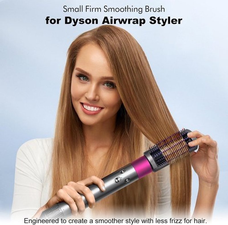 Dyson Small Firm Smoothing Brush - Hair Styling Comb Attachment for Airwrap | Part No. 969488-01