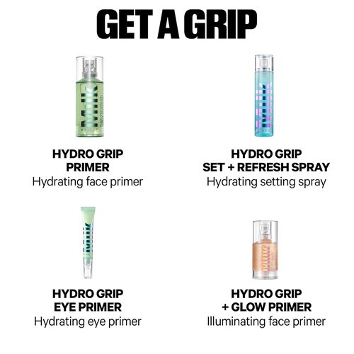 Milk Makeup Hydro Grip Primer - Hydrating Makeup Grip for 12-Hour Wear - Fragrance-Free & Vegan