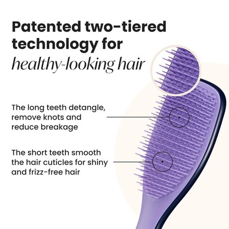 Tangle Teezer Zodiac Ultimate Detangler Hairbrush - Eliminates Knots & Reduces Breakage | Virgo Design for All Hair Types