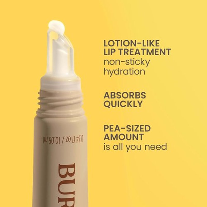 Burt’s Bees Lip Milk - Toasted Coconut Daily Lip Moisturizer with Almond Milk & Jojoba Oil | 0.34 Fl Oz