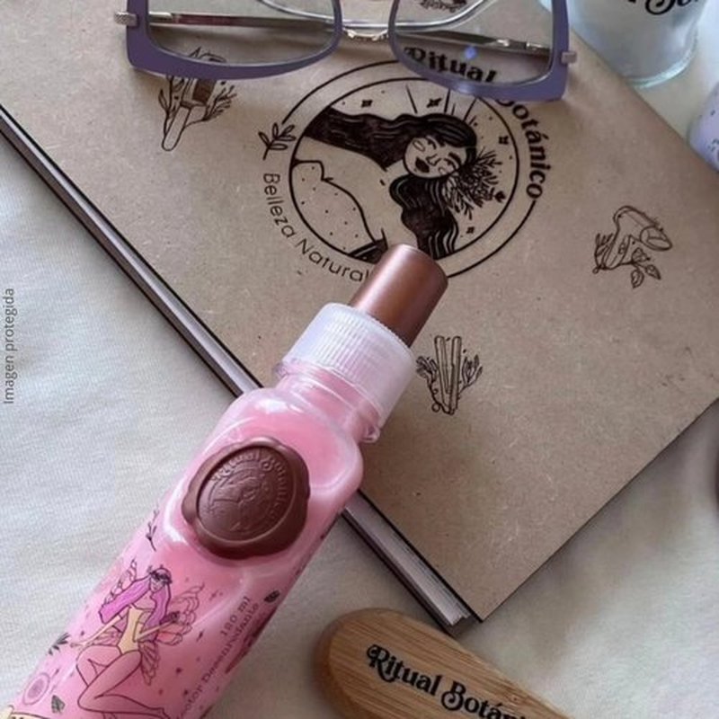 Hair Perfume - DUO Protector Termico para Cabello, Desenredante y Control Frizz Con Feromonas, Protección Solar - Ritual Seducción y Ritual Tentación Floral y Frutal 120ML - Leave in Conditioner Spray