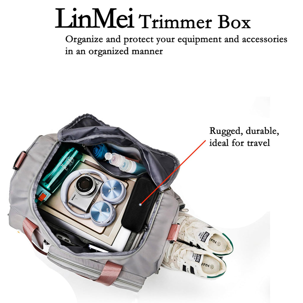 LinMei Hard Case Compatible with Trimmer, Travel Organizer Carrying Box for QP2520, QP2530, QP2620, QP2630 Face & Body Electric Trimmer Shaver