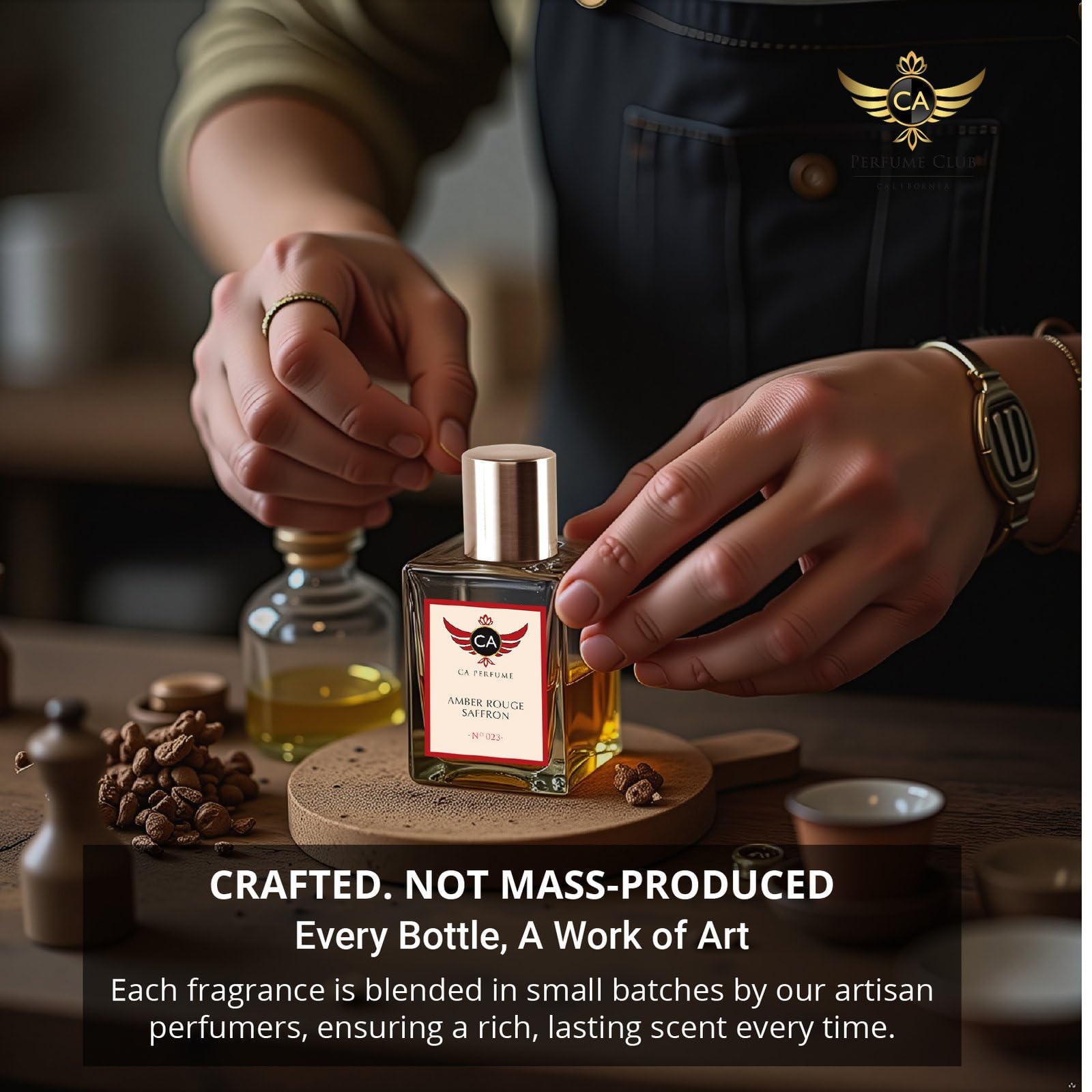 CA Perfume Impression of Tobacco Vanille for Men Amber Spicy Fragrance Long Lasting Mens Cologne Eau De Parfum 1.7 Fl Oz 50ml