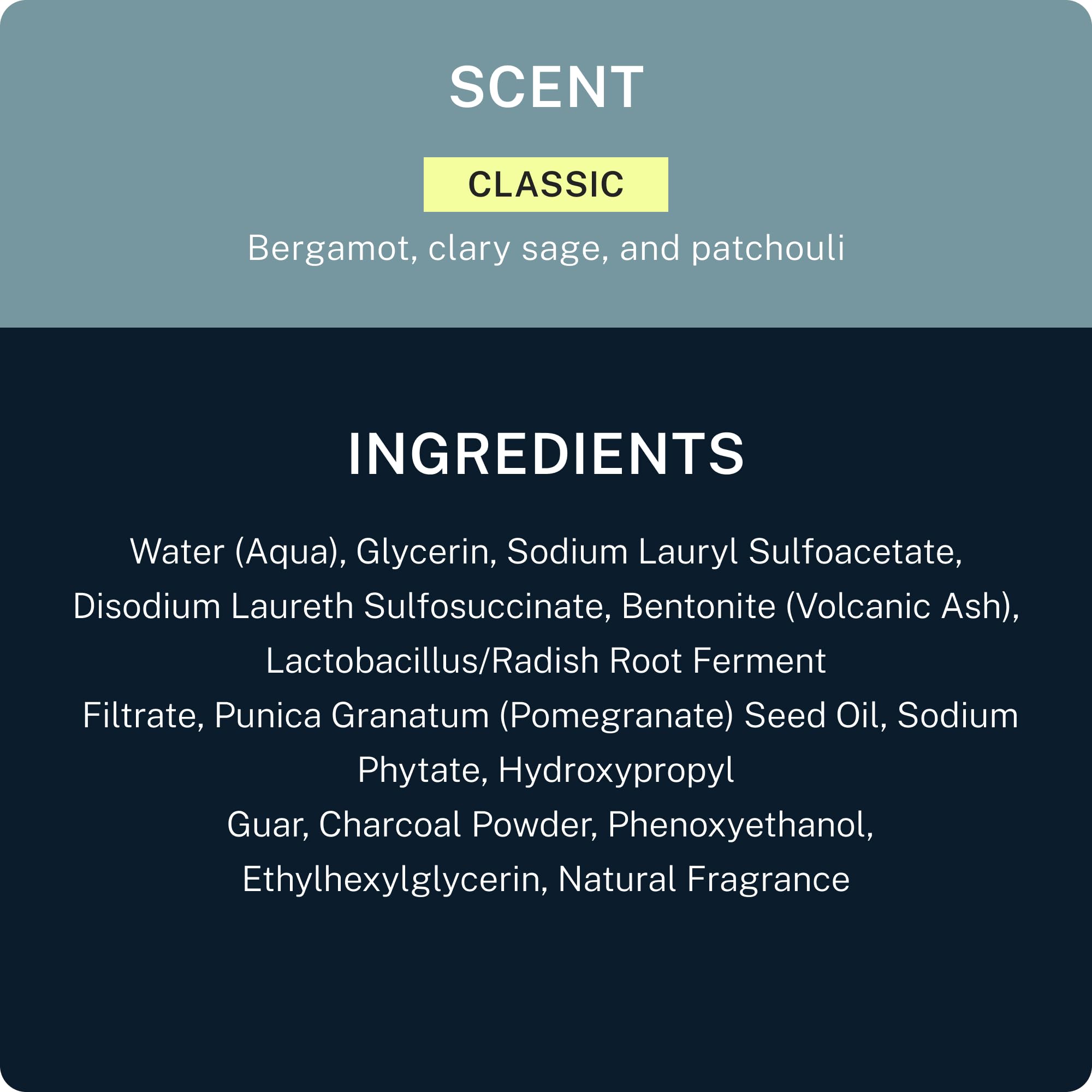 Blu Atlas Volcanic Ash Face Cleanser for Men with Vitamin C, Gentle Daily Exfoliating Facial Cleanser for Dry, Normal & Sensitive Skin – Fragrance Free, 4 oz