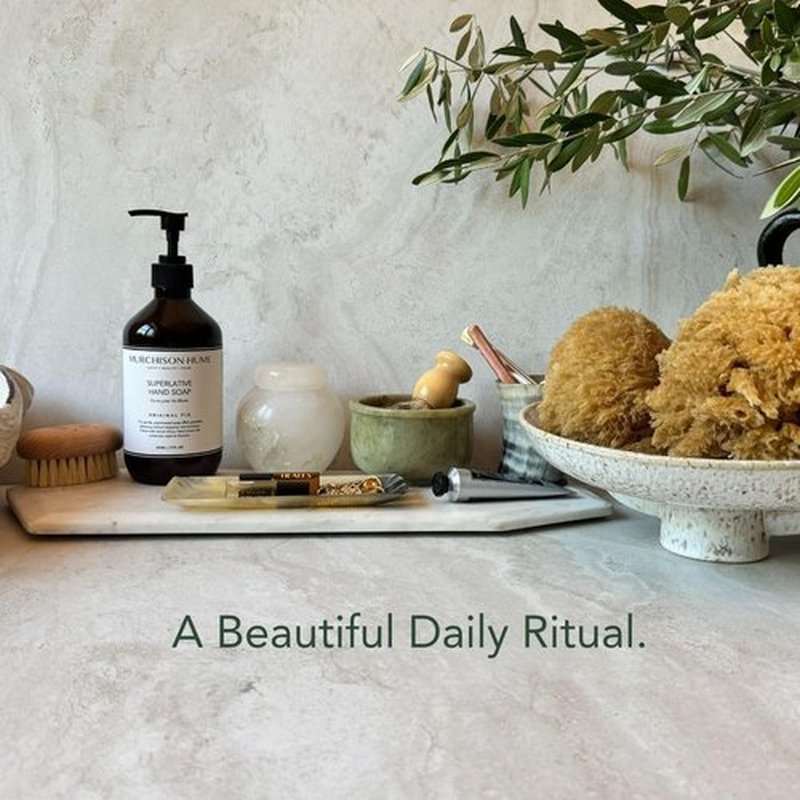 Murchison-Hume Original Fig Hand Soap - Plant-Based Formula with Refillable Pump | SLS-Free & Hydrating | 16 fl oz