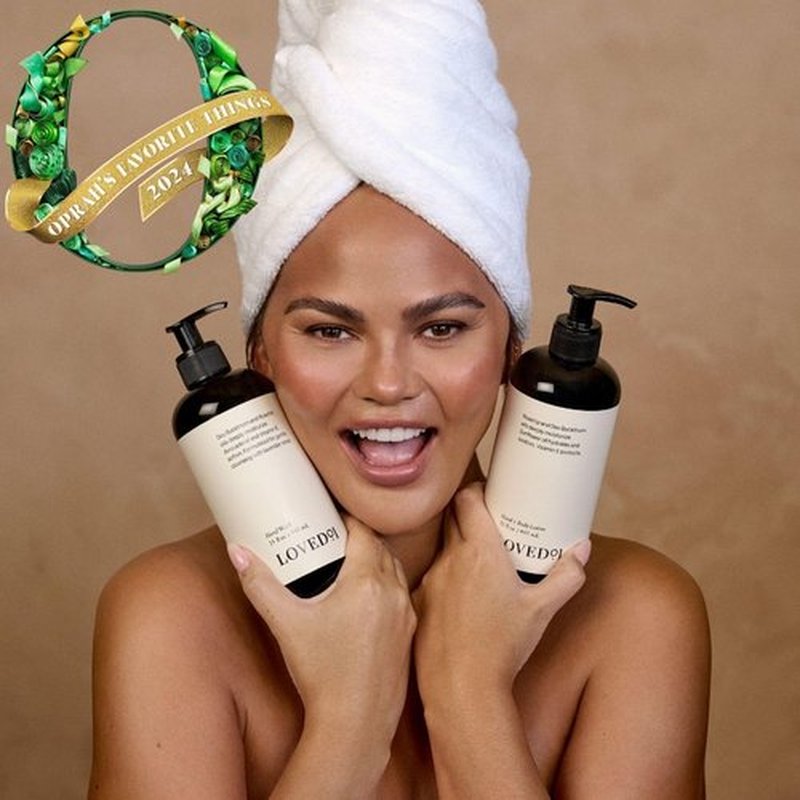 Loved01 Hand & Body Lotion, John Legend Skincare, Fragrance-Free, Fast-Absorbing and Non- Greasy Moisturizer, Oprah's Favorite Things, Blended with Shea Butter, Jojoba Oil & Vitamin E, 2-Pack (15 oz)
