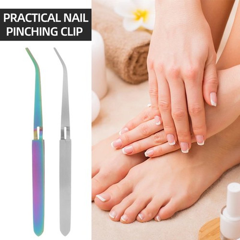 2Pcs Nail Shaping Clips Nail Art Fixing Clips Nail Pinching Manicure Shaping Clips