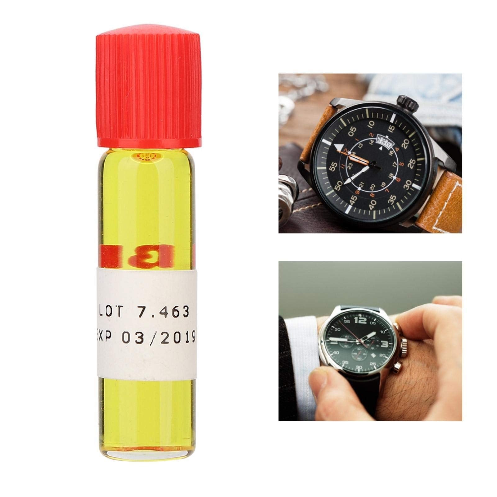 Watch Repair Oil, Synthetic Oil For Lubricating Wrist Watches, Watch Repair Tool for Watch Repairers & Watchmakers,Watches Repair Watchmaking Supplies