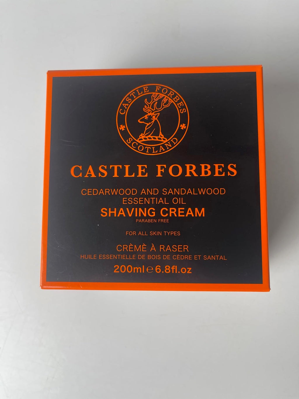 Castle Forbes Cedar/Sandalwood Shaving Cream 6.8 fl.oz.