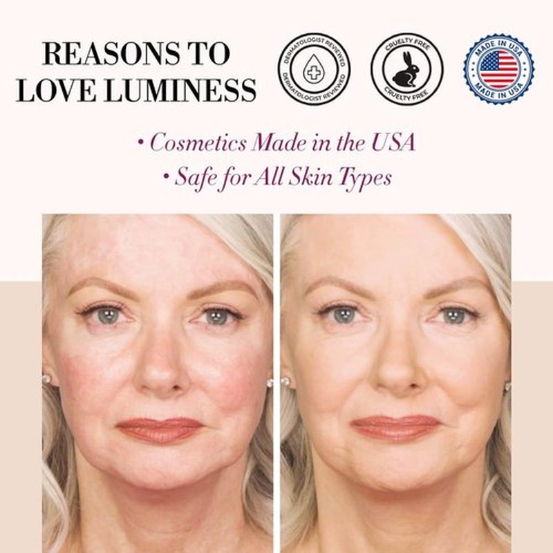 Luminess Air Silk 4-In-1 Airbrush Foundation- Foundation, Shade 130 (.5 Fl Oz) - Sheer to Medium Coverage - Anti-Aging Formula Hydrates and Moisturizes - Professional Makeup Kit for Cordless Air Brush