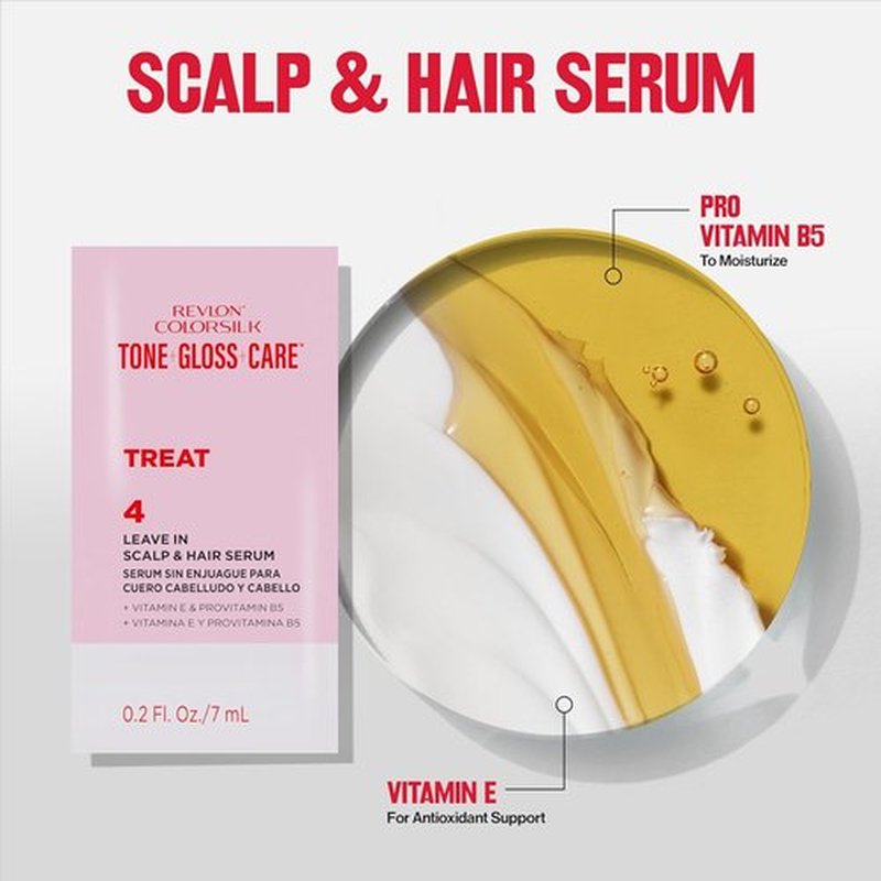 Revlon ColorSilk Demi Permanent Hair Color Kit - 6G Light Golden Brown | 2X Shinier, 4X Stronger Formula with Leave-In Serum