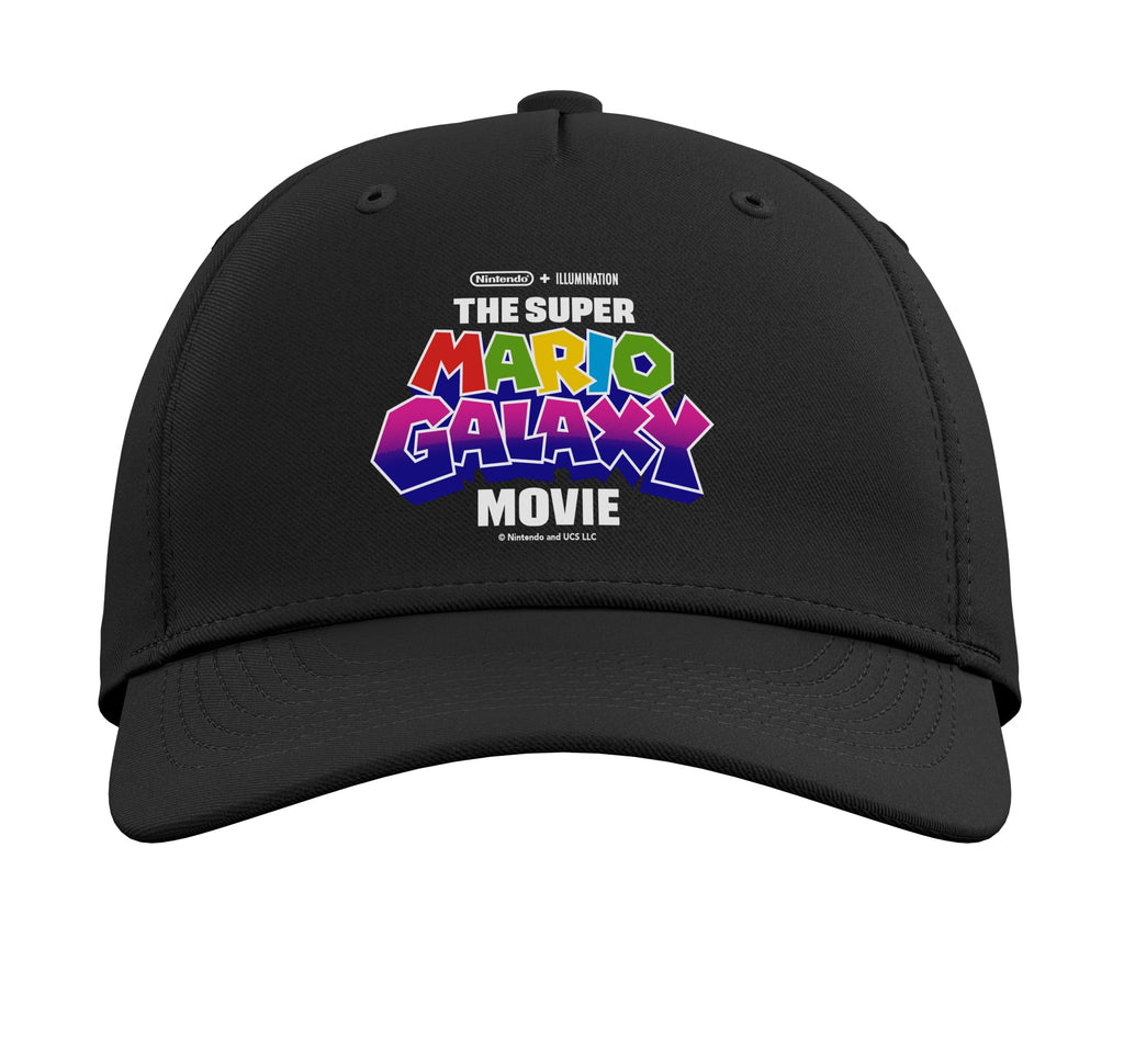 The Super Mario Galaxy Movie Logo Adjustable Baseball Hat