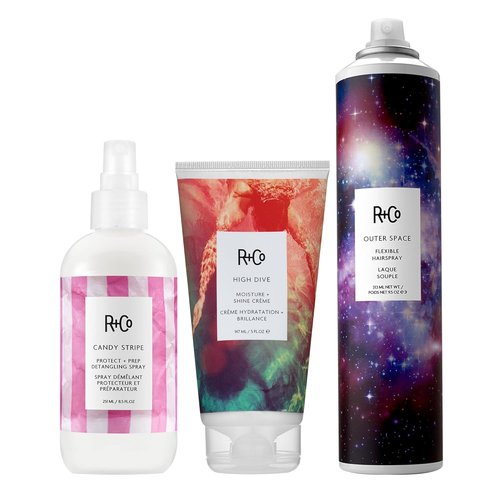 R+Co Outer Space Flexible Hairspray - Lightweight, Sticky-Free Formula for Everyday Use | Vegan & Cruelty-Free | 9.5 Oz