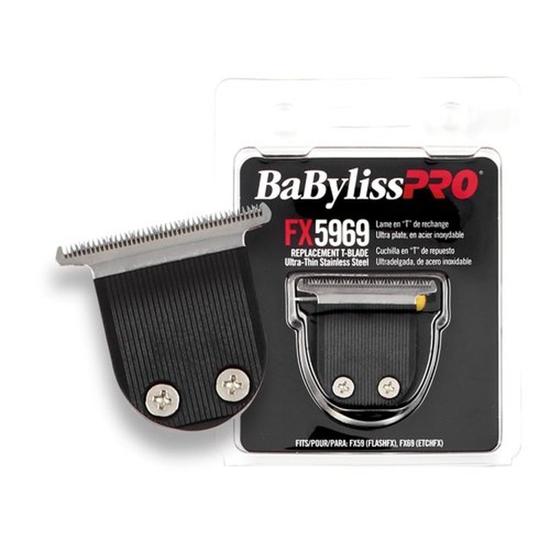 BaBylissPRO FlashFX Trimmer & EtchFX Replacement Blade - Precision Grooming Tools