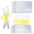 4D Hyaluronic Acid Serum with Collagen, Oil Suspension Serums for Barrier Repair, Facial Firming & Moisturizing, Anti Aging Serum for Balance Oil & Water, 30 Pcs Single-Use Vial for Sensitive Skin