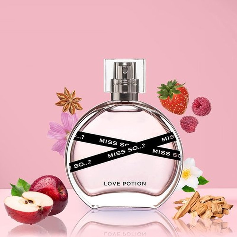 So…? Secret Crush Eau de Parfum for Women - Vegan Fragrance with Jasmine & Cherry Blossom - Travel Size 1.7 oz
