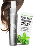 Neutro Scalp Deodorizing Tonic Spray - Soothing Hair Refresher for Men & Women | 4 Fl Oz, Peppermint & Rosemary
