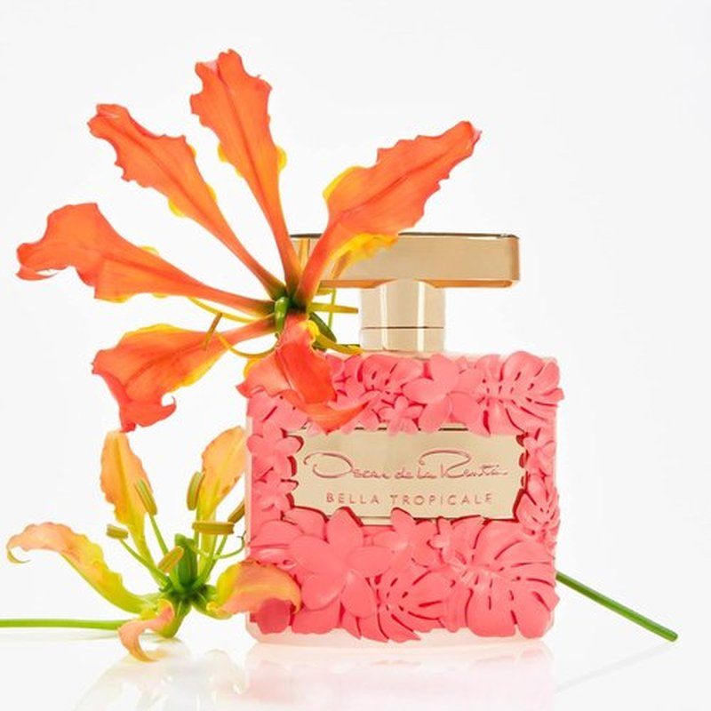 Oscar de la Renta Bella Tropicale Eau de Parfum - Exotic Floral Fragrance for Women | 3.4 oz