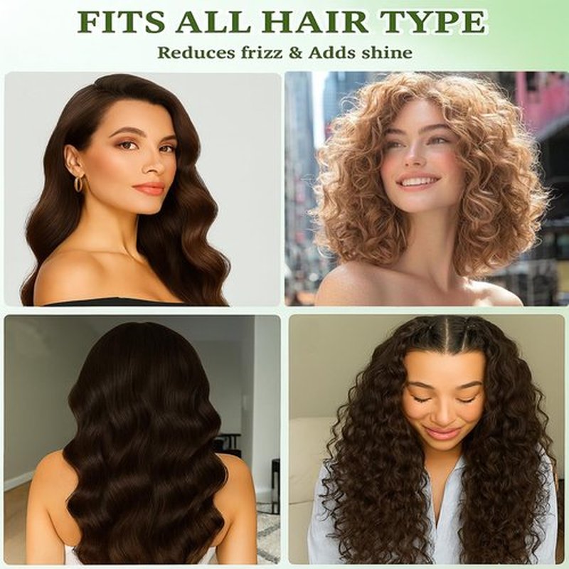Skiennix Curl Defining Brush - Vented Curly Hair Brush for Detangling & Styling | Reduces Frizz (Green)