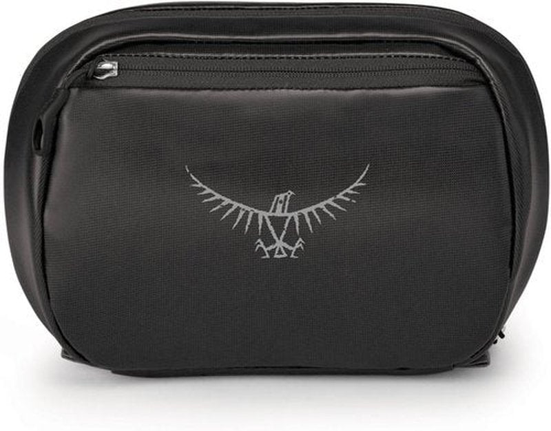 Osprey Transporter Large Toiletry Kit - Durable Travel Organizer in Black Color